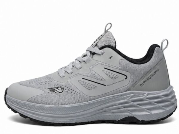 Run Shoes Men’s Grey Sneaker (7181)