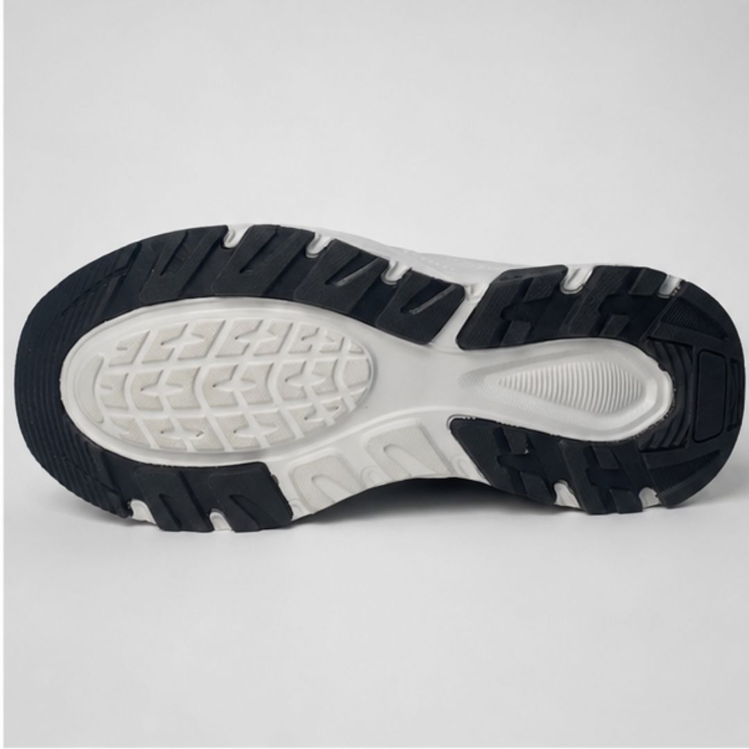 Run Shoes Sports Sneakers Light Grey (7182) - Image 4