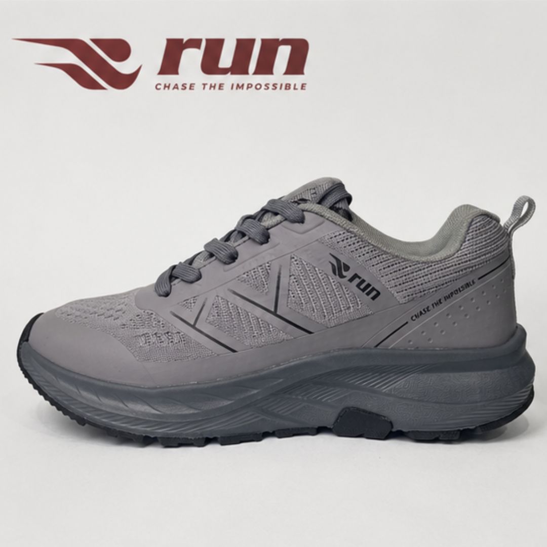 Run Shoes Sports Sneakers Dark Grey (7182)