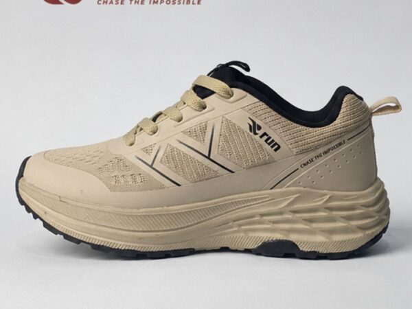 Run Shoes Sports Sneakers Cream (7182)