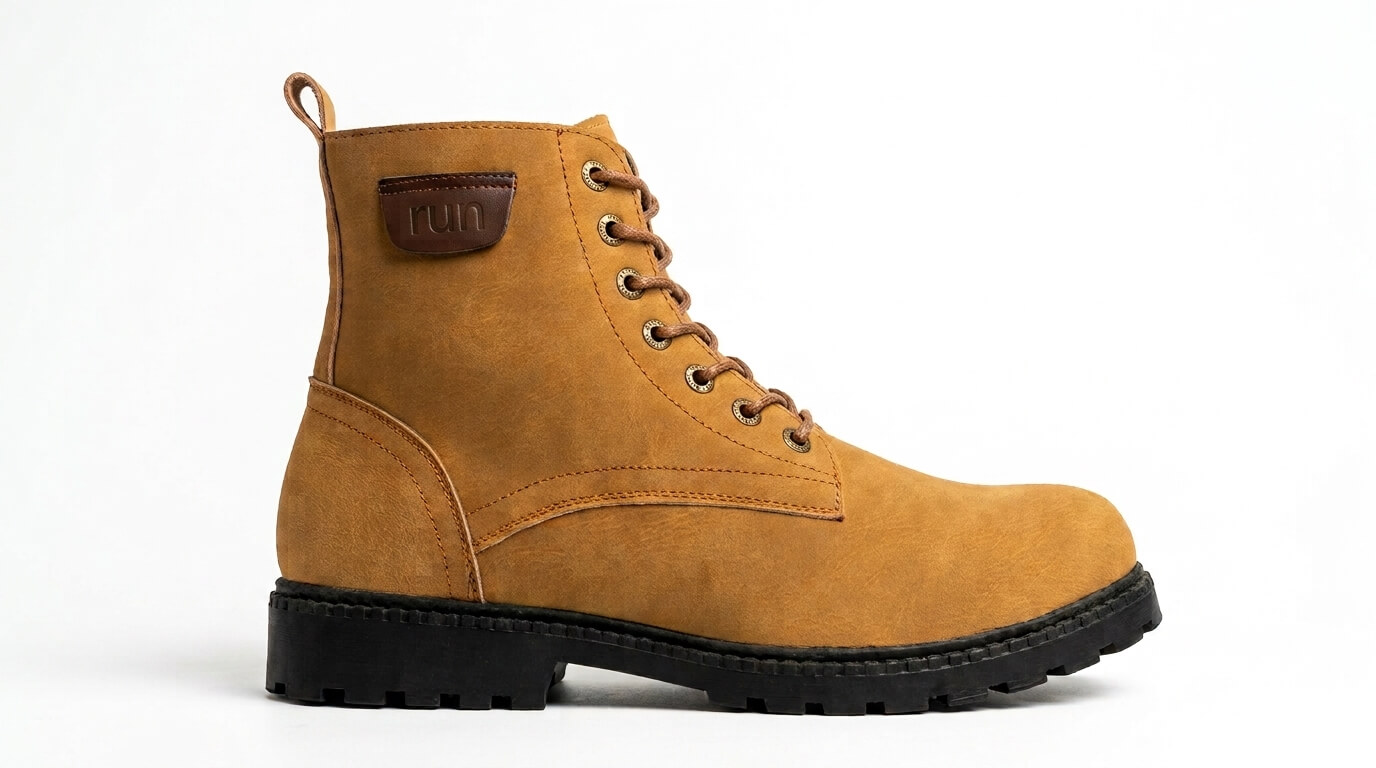 Run Shoes Men's Tan Boots(2335)